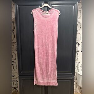 IRO Burnout Tee Dress Cover Up